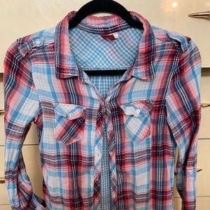 Flannel Button Down Shirt